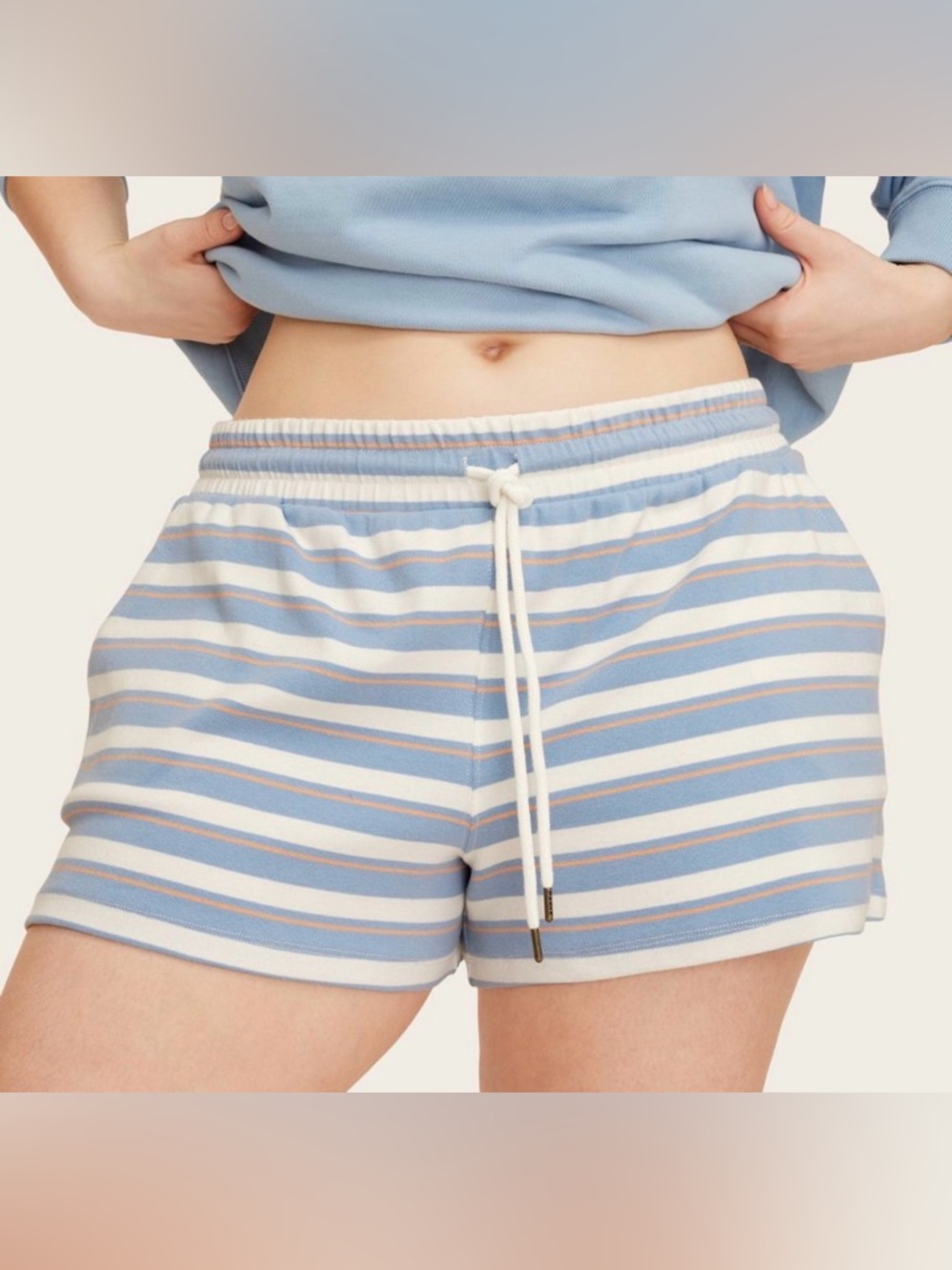 Parke X Target High Rise Striped Shorts Size M Sold Out